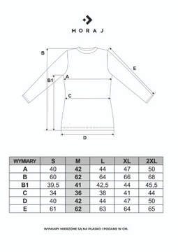 BLUZKA GOLF DAMSKI DŁUGI RĘKAW KOBIECY MORAJ R.2XL