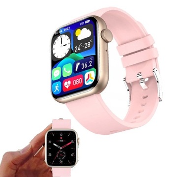 ZEGAREK SMARTWATCH DLA DZIEWCZYNKI PREZENT NA KOMUNIĘ +Losowe prezenty