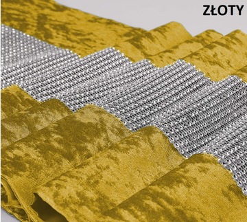 ТОЛСТЫЙ ПРОТЕКТОР С ЦИРКОНИЙНЫМ БАРХАТОМ 40х120 БАРХАТНЫЙ ВЕЛЮР