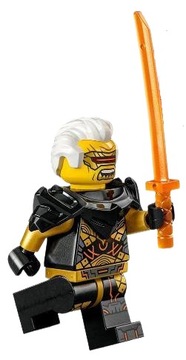 N13*LEGO NINJAGO FIGURKA njo821 RAPTON Dragons Rising + MIECZ, NOWE