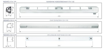 VENTEC VT-H 101 ГИГРОСТЕРНЫЙ ОКОННЫЙ ПРИТЧИК ВОЗДУХА