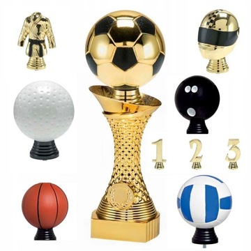 Statuetka, Puchar - różne SPORTY ,23,5cm + Grawer
