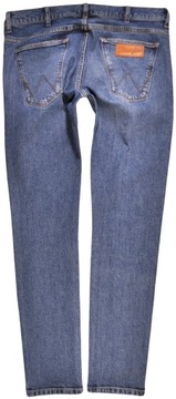 WRANGLER spodnie SKINNY low BLUE jeans BRYSON _ W31 L32