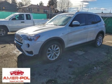BMW X3 G01 2017 BMW X3 2017 BMW X3 XDRIVE28I 2.0 Benzyna 248KM