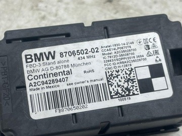 8706502 JINÉ MODUL 116 I 100 2019 BMW 1 (F21)