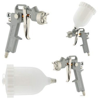 PISTOLET LAKIERNICZY DO MALOWANIA ZE ZBIORNIKIEM 600 ML Dysza 1,5 MM