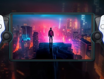 ЗАЩИТНОЕ ЗАКАЛЕННОЕ СТЕКЛО 9H ДЛЯ ПОРТАЛА SONY PLAYSTATION - SPIGEN + АППЛИКАТОР