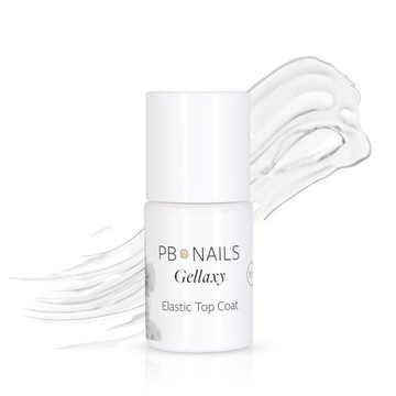 PB NAILS Top do hybryd żeli Elastic Top Coat 10ml