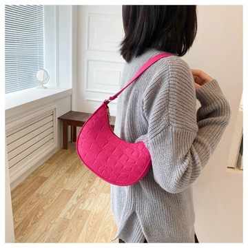 Fashion Women Handbag Solid Color Casual Mini Unde