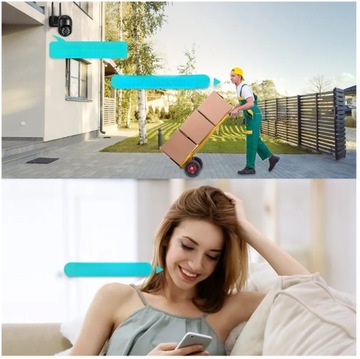 ВНЕШНЯЯ IP-КАМЕРА С ЗУМОМ, WiFi, 8 МП, ЧЕРНАЯ