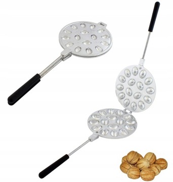 FORMA PATELNIA BLACHA OPIEKACZ DO PIECZENIA ORZESZKÓW CIASTEK UCHWYT AG670