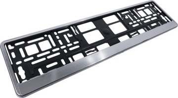 2x рамки для регистрационной плиты алюминия.