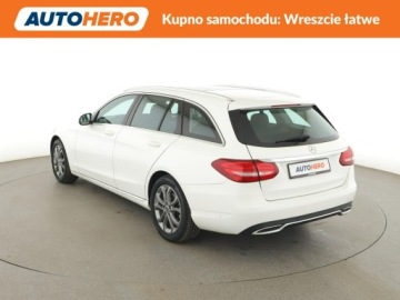 Mercedes Klasa C W205 Kombi 180 156KM 2017 Mercedes C 180 automat full LED navi klima auto, zdjęcie 3