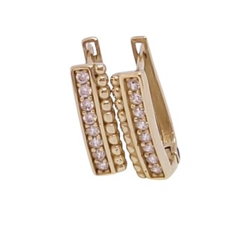 Złote kolczyki | 14K | 585 | 1.44g