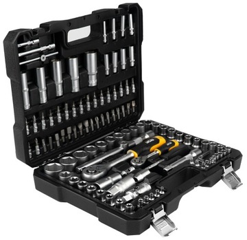 ZESTAW NARZĘDZIOWY KLUCZY NASADOWYCH KLUCZE NASADOWE TORX NASADKI JCB 108EL