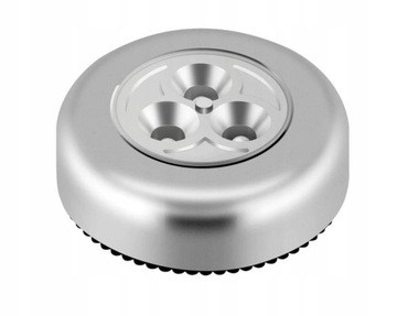 LAMPKA DOTYKOWA SAMOPRZYLEPNA na BATERIE 3x LED
