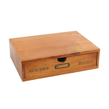 organizer na biurko Wood 1 szuflada