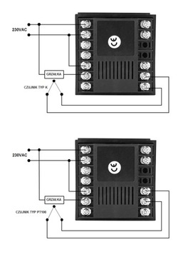 РЕГУЛЯТОР ТЕМПЕРАТУРЫ ТЕРМОСТАТ НАПРЯЖЕНИЯ КОНТРОЛЛЕР ПЕЧИ XMTD 8000 230В