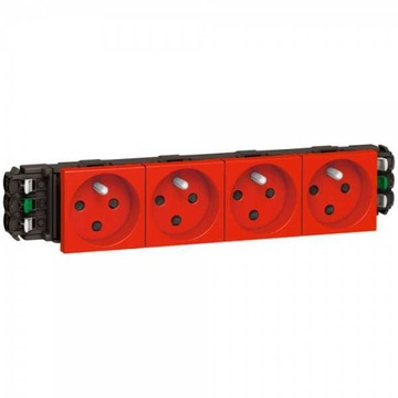 Gniazdo 4x2P+Z p.automatyczne Legrand