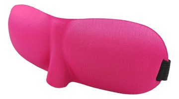 OPASKA MASKA DO SPANIA 3D Z PAMIĘCIĄ WYTŁACZANA RÓŻOWA