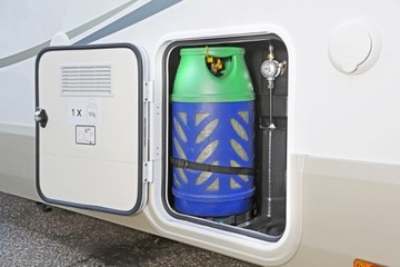 Электронные весы кемперного газового баллона BRUNNER