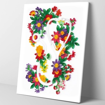 Quilling Paper Zestaw do Quillingu Paski 40x50 cm