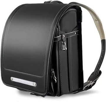 Ransel Randoseru Duża pojemność Japońskie pudełko szkołyAutomatyczny zamek