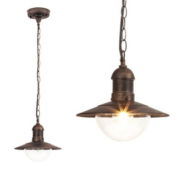 Antyczna lampa wisząca zewnętrzna na taras