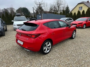 Seat Leon IV Hatchback 2.0 TDI CR 115KM 2022 Seat Leon FR 2022Rok 2.0tdi Virtual Radar Full Led VAT23, zdjęcie 4