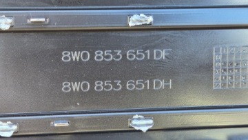 Решетка радиатора РЕШЕТКА Audi A4 B9 8W LIFT 19- OE 8W0853651DF DH ХРОМ НОВИНКА!