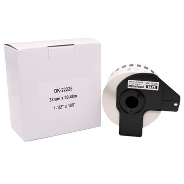 Taśma termiczna do Brother QL 38mm DK-22225 uchwyt