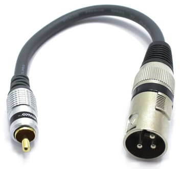 АДАПТЕР АДАПТЕР РАЗЪЕМ XLR РАЗЪЕМ RCA РАЗЪЕМ VITALCO МИКРОФОН