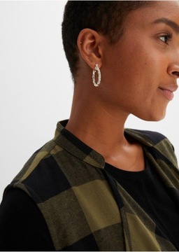 BONPRIX _ZT Z2T ЗЕЛЕНО-ЧЕРНЫЙ ЖИЛЕТ _/ 46