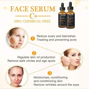 Vitamin C serum Face Serum Long Lasting Moist