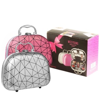 КОРОБКА МАКИЯЖА И КОСМЕТИКИ ДЛЯ НОГТЕЙ HOME SPA