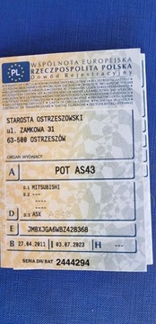 Mitsubishi ASX I 2011 Mitsubishi ASX 2011r, 1.8 DIESEL 4x4. Lekko uszkodzony przod. Jezdzi. 1.8, zdjęcie 17