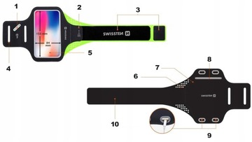 ЧЕХОЛ ДЛЯ ТЕЛЕФОНА SWISSTEN 7 ДЮЙМОВ