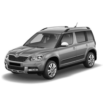 MŘÍŽKA CHLADIČŮ SKODA YETI 5L 2013 - 2017