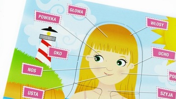 Человеческое тело Головоломка и игра CAROTINA LISCIANI