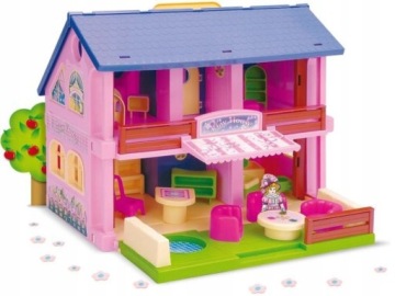 КУКОЛЬНЫЙ ДОМ С АКСЕССУАРАМИ WADER 25400