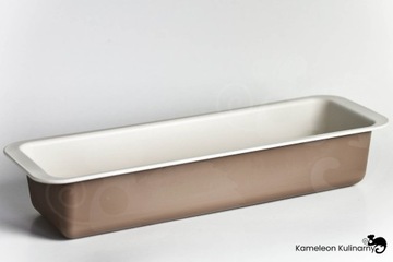 FORMA BLACHA DO PIECZENIA CHLEBA TŁOCZONA keksówka 35x11x7 - Caffe Creme