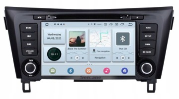 АВТОМАГНИТОЛА С НАВИГАЦИЕЙ ДЛЯ NISSAN QASHQAI НА ОС ANDROID, 4/64 ГБ + ВИДЕОРЕГИСТРАТОР
