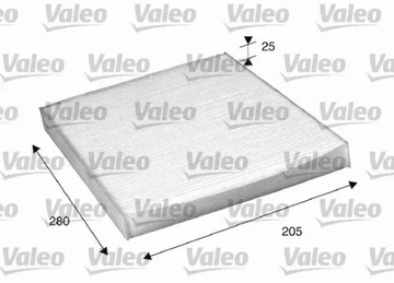 VALEO FILTR KABINA SEAT TOLEDO II AROSA INCA
