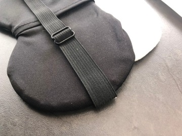 ПОВЯЗКА ДЛЯ СПЯ МАСКА РЕЛАКСАЦИЯ КОШКА КОТЕН ОЛДМАН НА Резинка серая
