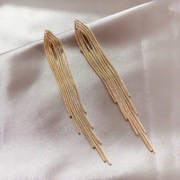 New Classic Shiny Crystal Earrings Ladies Exa