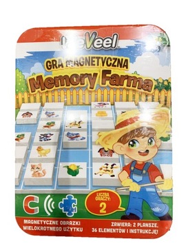 Gra magnetyczna Memory Farma Weveel