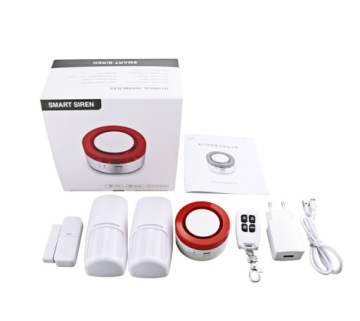 БЕСПРОВОДНАЯ СИРЕНА WiFi СИГНАЛИЗАЦИЯ TUYA POLISH