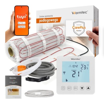 Mata grzejna grzewcza pod płytki zestaw DS2-40/PRT 170W/m2 4,0m2 WIFI