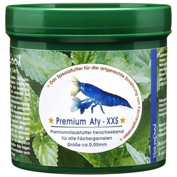 NATUREFOOD ATY XXS 50g dla krewetek filtrujących