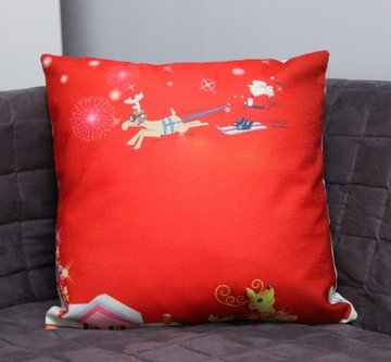 РОЖДЕСТВЕНСКАЯ НАВУШКА ДЖЕЙСИ 45х45 УЗОРЫ